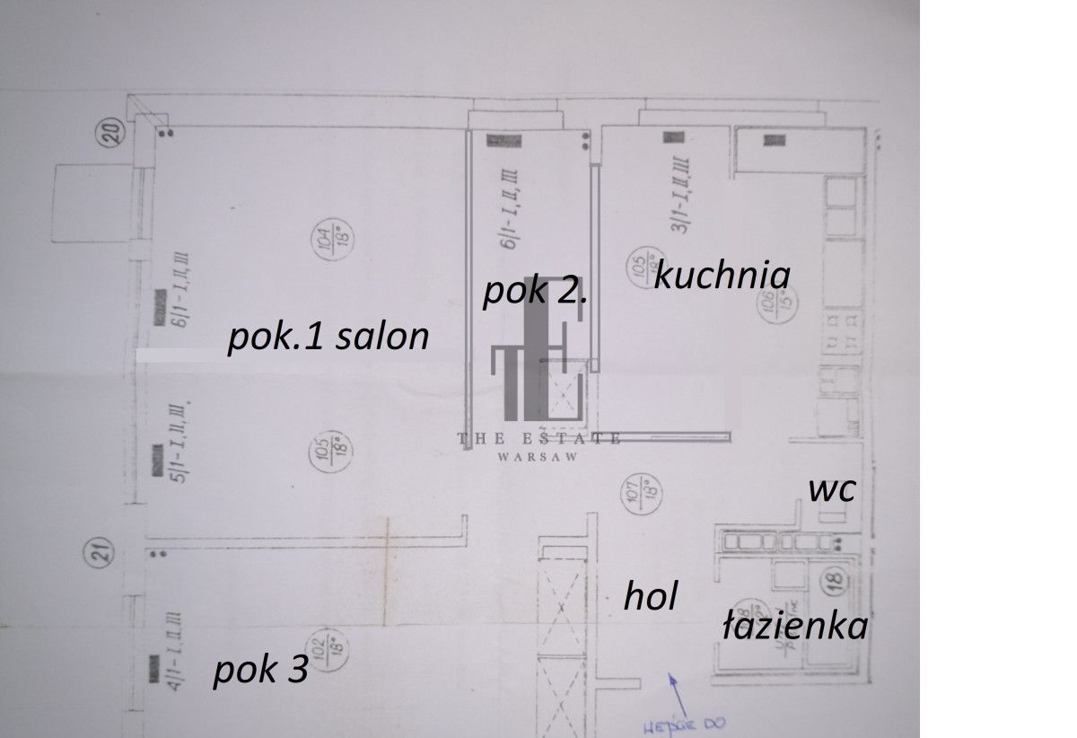 Mieszkanie 3-pokojowe Warszawa Ochota, ul. Gorlicka. Zdjęcie 21