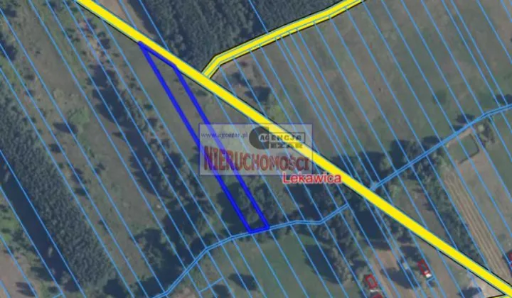 Działka rolno-budowlana Łękawica