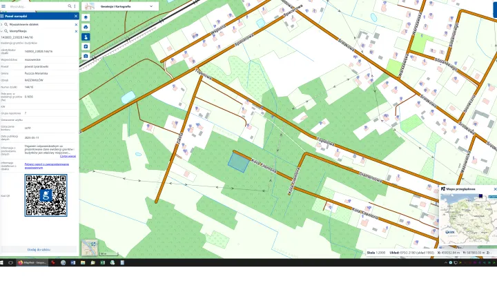 Działka rolno-budowlana Radziwiłłów, ul. Kota Filemona