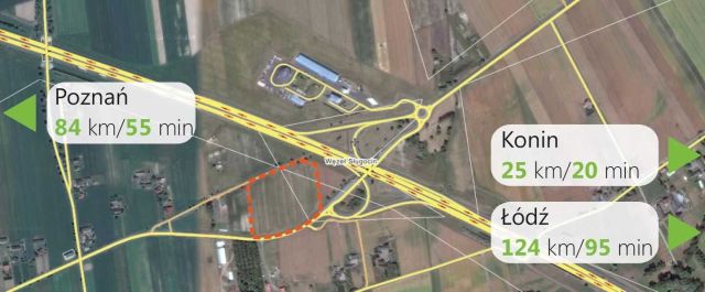 Działka inwestycyjna Sługocin. Zdjęcie 1