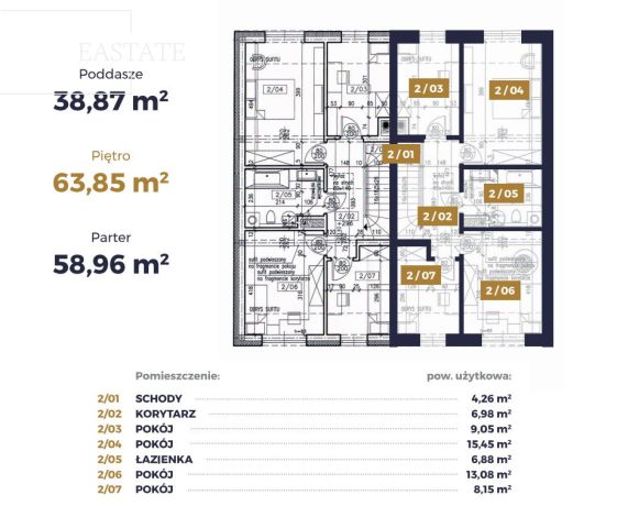 dom szeregowy, 5 pokoi Płochocin. Zdjęcie 16