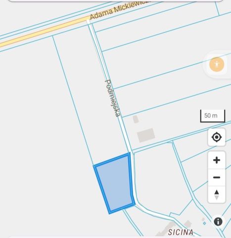 Działka rolno-budowlana Pyrzyce, ul. Podmiejska. Zdjęcie 1