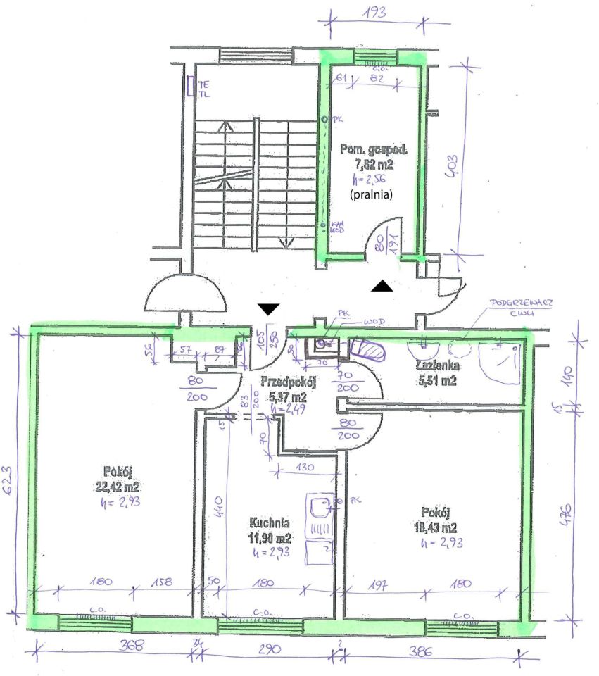 Mieszkanie 2-pokojowe Gliwice Śródmieście. Zdjęcie 8