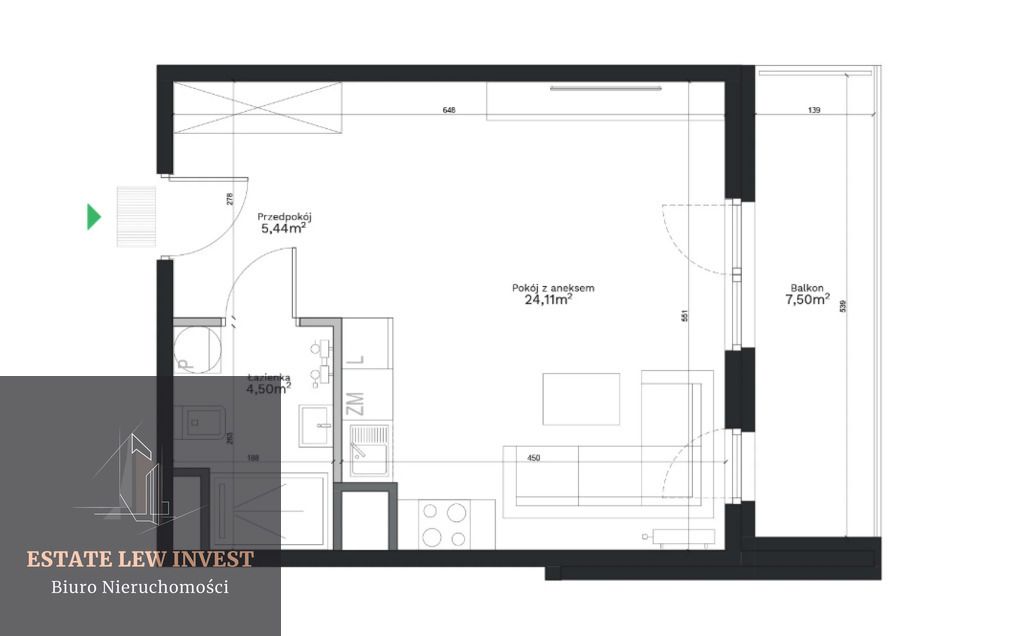Mieszkanie 3-pokojowe Kraków, ul. Podedworze. Zdjęcie 12