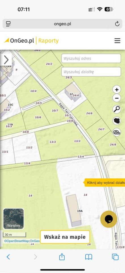 Działka rekreacyjna Warszawa Białołęka, ul. Kępa Tarchomińska. Zdjęcie 2