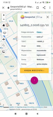 Działka budowlana Sikory, ul. Brzozowa. Zdjęcie 8