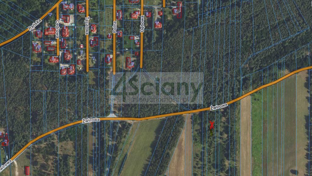 Działka budowlana Dębina. Zdjęcie 12