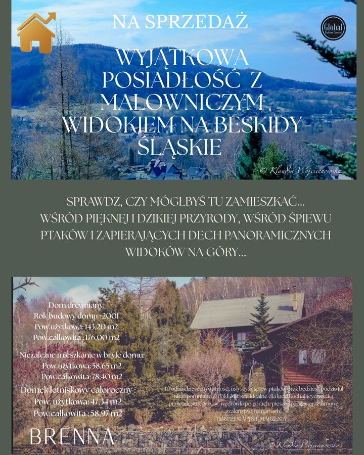 dom wolnostojący Brenna. Zdjęcie 36