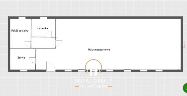 Hala/magazyn Łucka-Kolonia. Zdjęcie 9