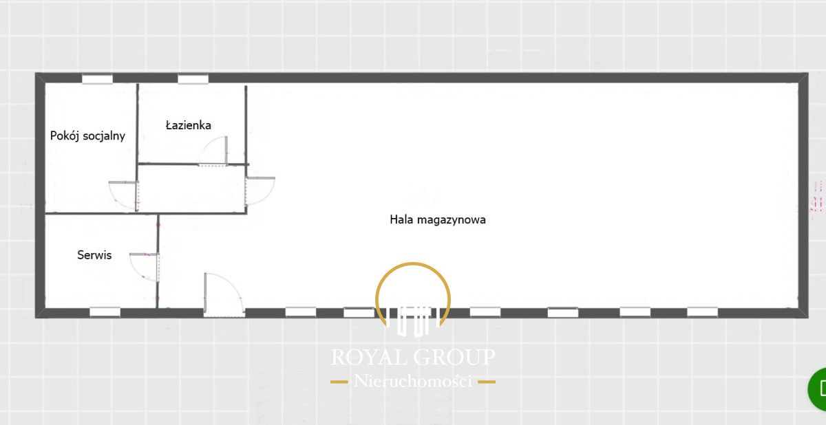 Hala/magazyn Łucka-Kolonia. Zdjęcie 9