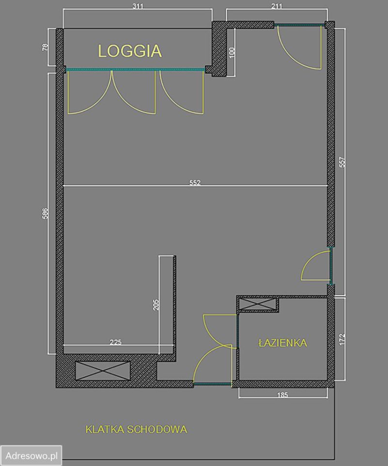 Mieszkanie 1-pokojowe Warszawa Śródmieście, al. "Solidarności". Zdjęcie 2
