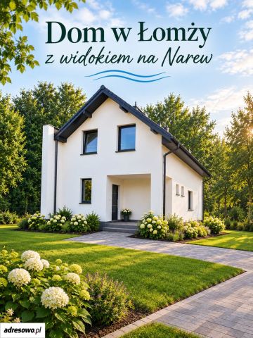 dom wolnostojący, 4 pokoje Łomża, ul. Zdrojowa. Zdjęcie 1
