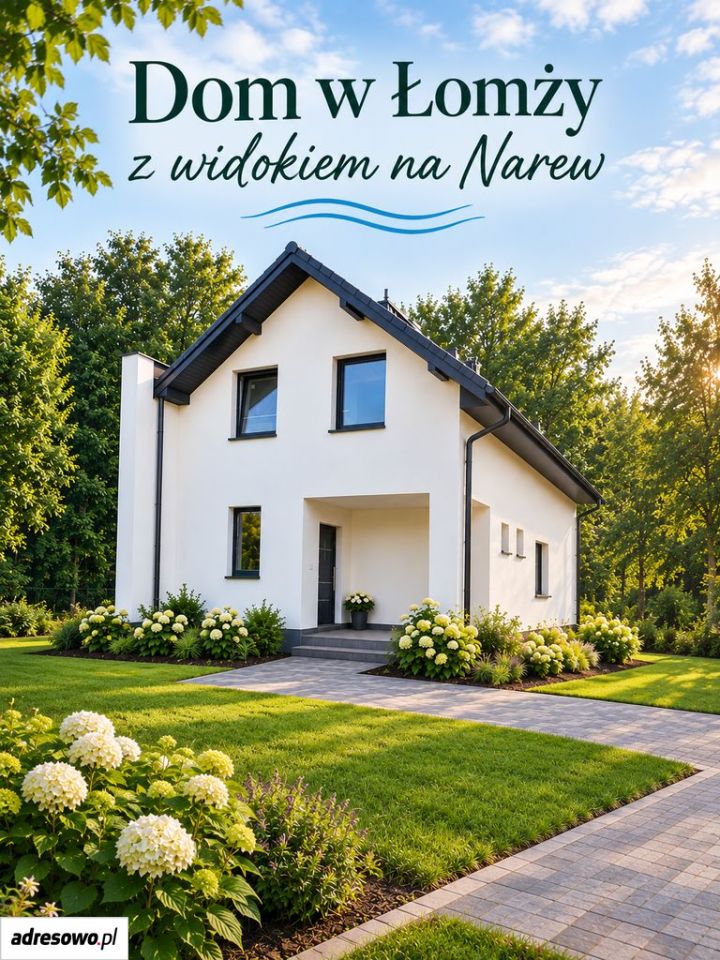 dom wolnostojący, 4 pokoje Łomża, ul. Zdrojowa. Zdjęcie 1