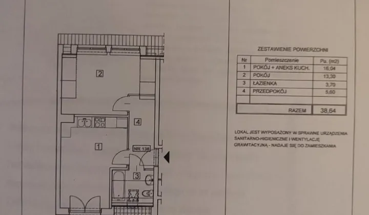 Mieszkanie 2-pokojowe Warszawa Białołęka, ul. Skarbka z Gór