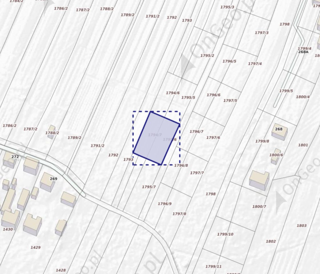 Działka budowlana Krzątka Jasionka. Zdjęcie 2