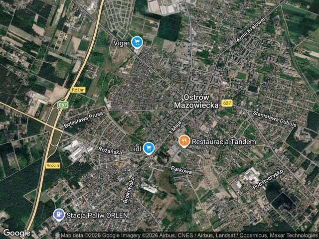 Działka budowlana Ostrów Mazowiecka, ul. Królowej Bony. Zdjęcie 1