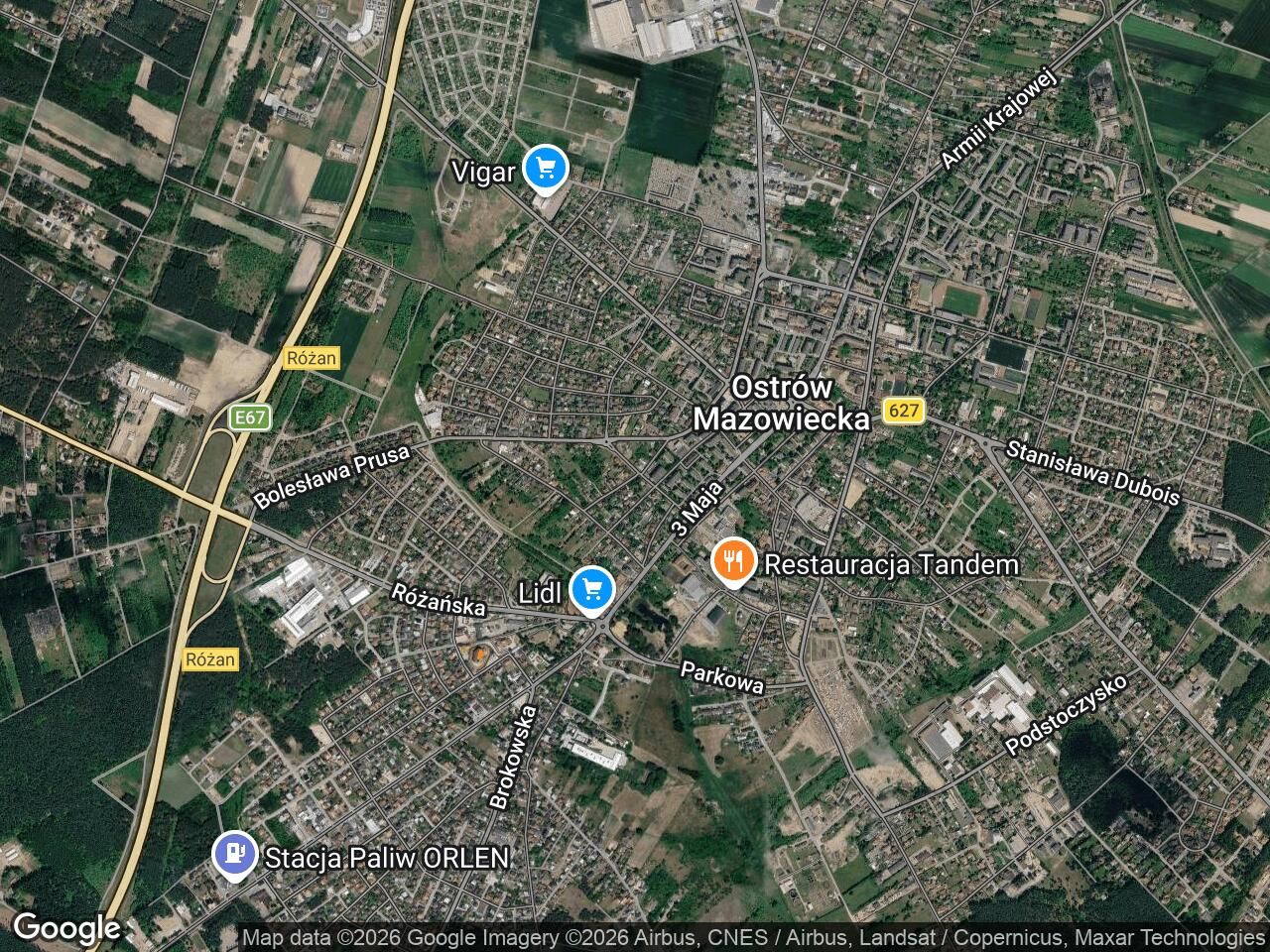 Działka budowlana Ostrów Mazowiecka, ul. Królowej Bony. Zdjęcie 1