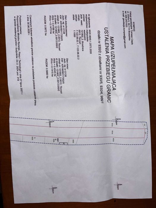 Działka rolno-budowlana Tłuczań, ul. Podlas. Zdjęcie 5
