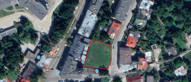Działka budowlana Przemyśl Centrum, ul. Henryka Sienkiewicza. Zdjęcie 1
