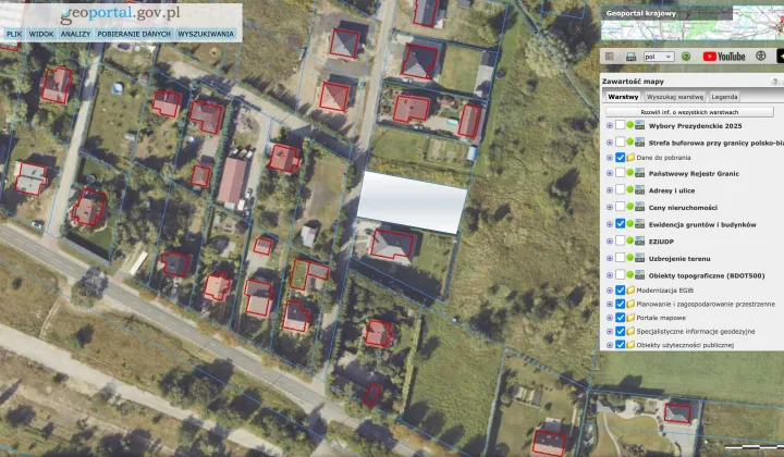 Działka rolno-budowlana Baczyna, ul. Osiedle Młodych