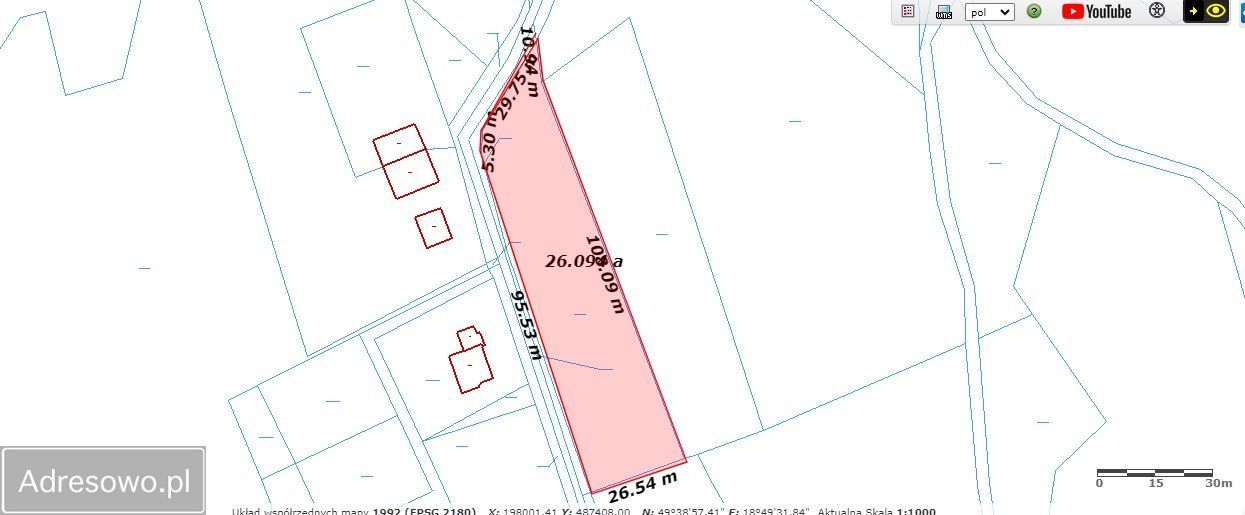 Działka budowlana Wisła Jawornik, ul. Polna. Zdjęcie 4