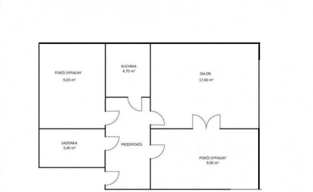 Mieszkanie 3-pokojowe Gdańsk Przymorze, ul. gen. Bora-Komorowskiego. Zdjęcie 1
