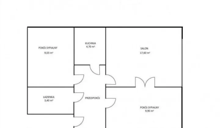 Mieszkanie 3-pokojowe Gdańsk Przymorze, ul. gen. Bora-Komorowskiego