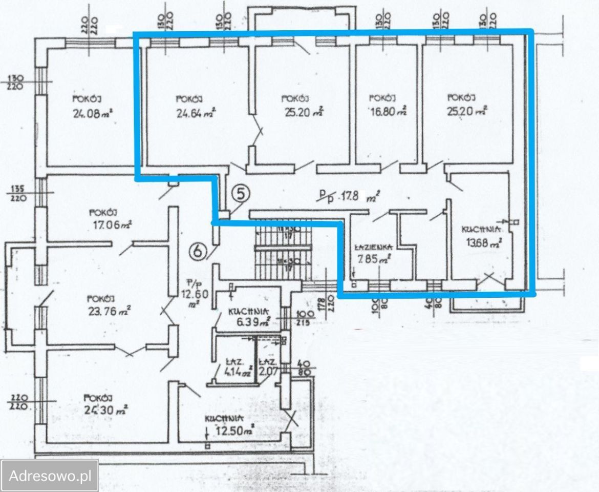 Mieszkanie 4-pokojowe Bydgoszcz Śródmieście, ul. Jana Karola Chodkiewicza. Zdjęcie 17