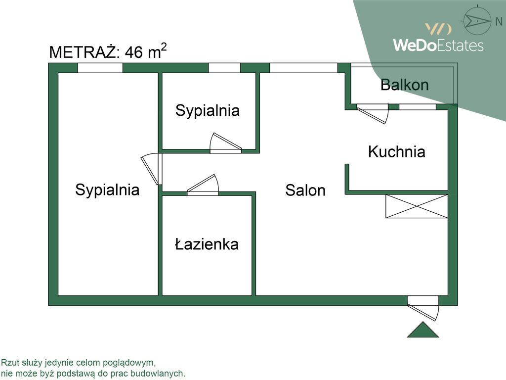 Mieszkanie 3-pokojowe Warszawa Saska Kępa, ul. Brazylijska. Zdjęcie 20