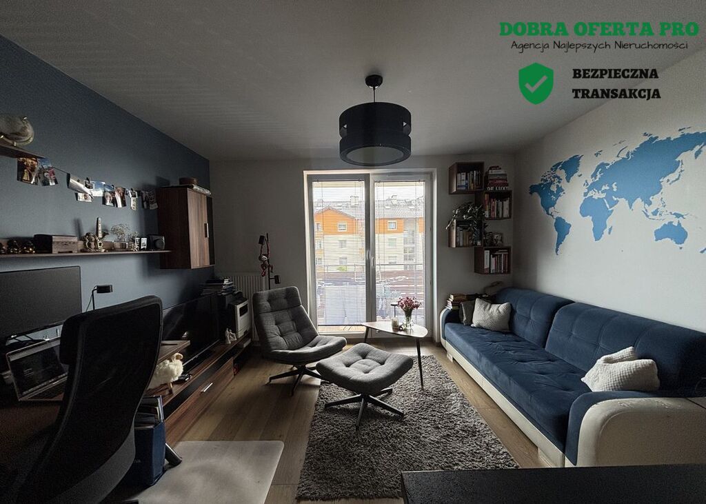 Mieszkanie 2-pokojowe Gdańsk Łostowice, ul. Andrzeja Grubby. Zdjęcie 2