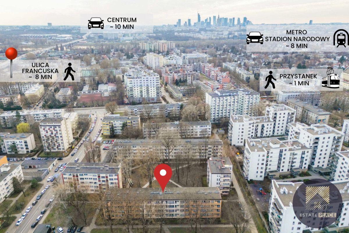 Mieszkanie 4-pokojowe Warszawa Praga-Południe, ul. Brazylijska. Zdjęcie 15