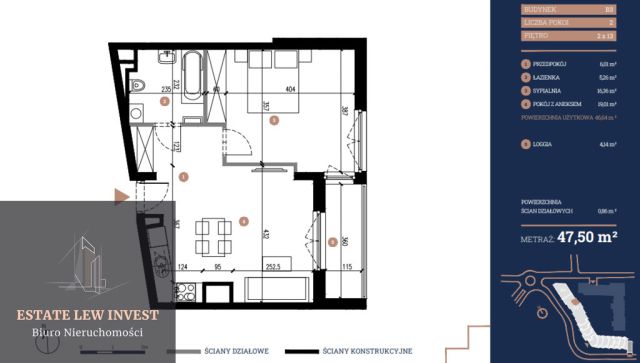Mieszkanie 2-pokojowe Kraków, ul. Rakowicka. Zdjęcie 11