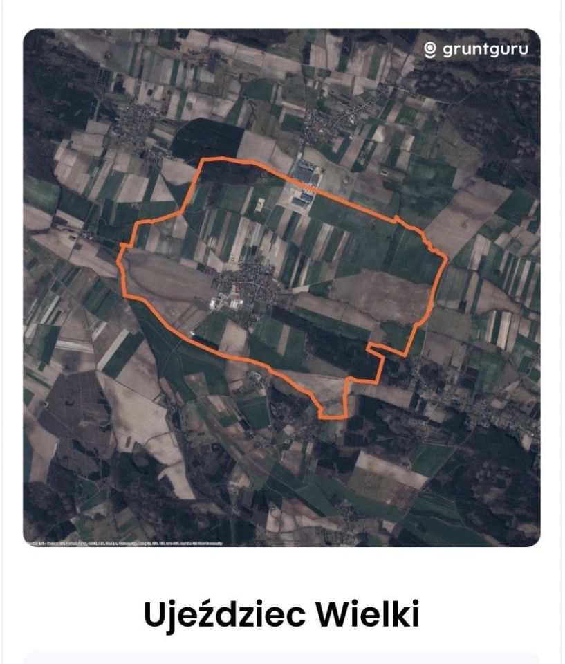 Działka budowlana Ujeździec Wielki. Zdjęcie 1