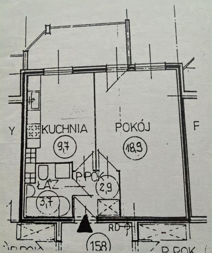 Mieszkanie 1-pokojowe Warszawa Gocław, ul. Stanisława Mikołajczyka. Zdjęcie 10