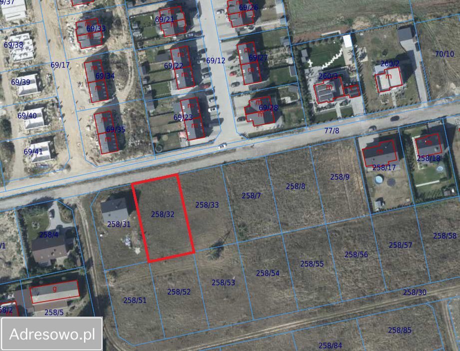 Działka budowlana Padniewko, ul. 17 Maja