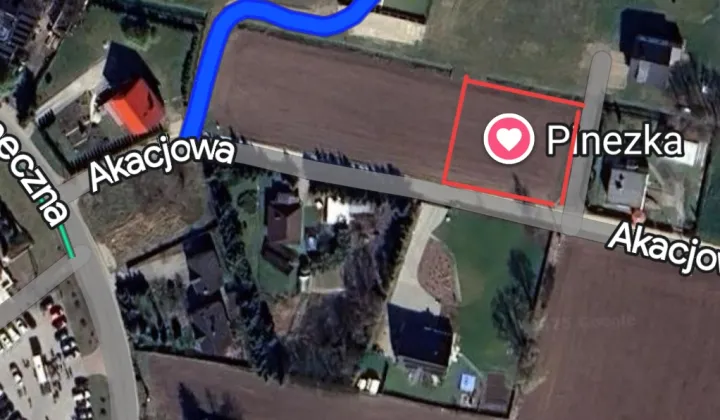 Działka budowlana Wiślina, ul. Jaśminowa