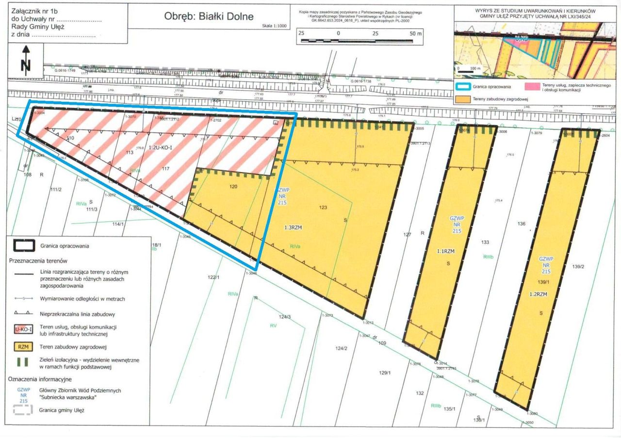 Działka inwestycyjna Białki Dolne. Zdjęcie 2