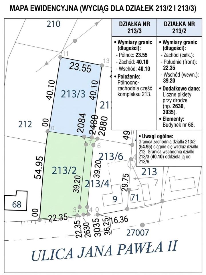 Działka budowlana Libertów, ul. Jana Pawła II. Zdjęcie 5