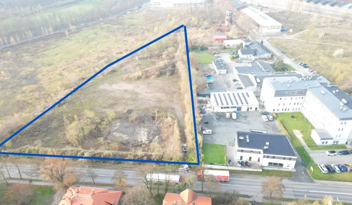 Działka budowlana Zabrze Centrum, ul. dr. Bronisława Hagera