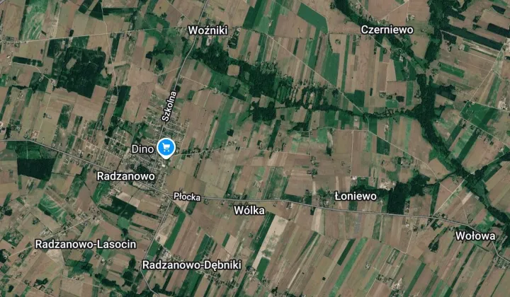 Działka budowlana Radzanowo Begno, ul. Begno