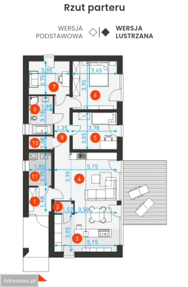 dom wolnostojący, 3 pokoje Bestwina. Zdjęcie 12