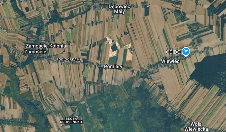 Działka budowlana Pomiary