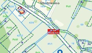 Działka siedliskowa Studzienno