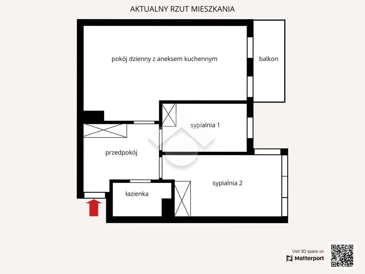 Mieszkanie 3-pokojowe Wrocław Swojczyce, ul. Kaszubska. Zdjęcie 18