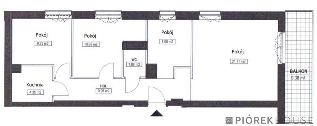 Mieszkanie 4-pokojowe Warszawa Praga-Południe, ul. Mlądzka. Zdjęcie 13