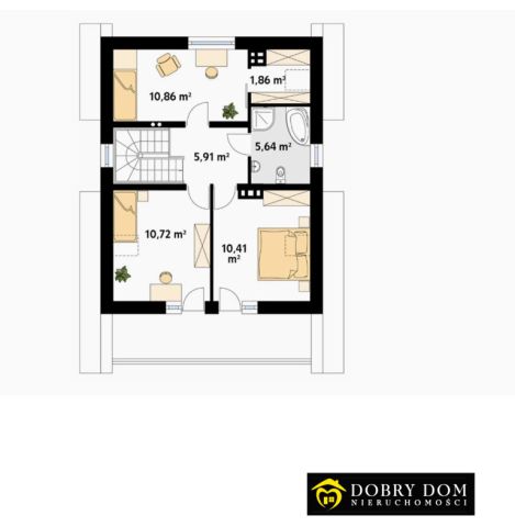 dom wolnostojący, 4 pokoje Grabarka. Zdjęcie 5