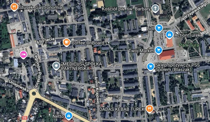 Mieszkanie 3-pokojowe Turek, ul. gen. Mieczysława Smorawińskiego