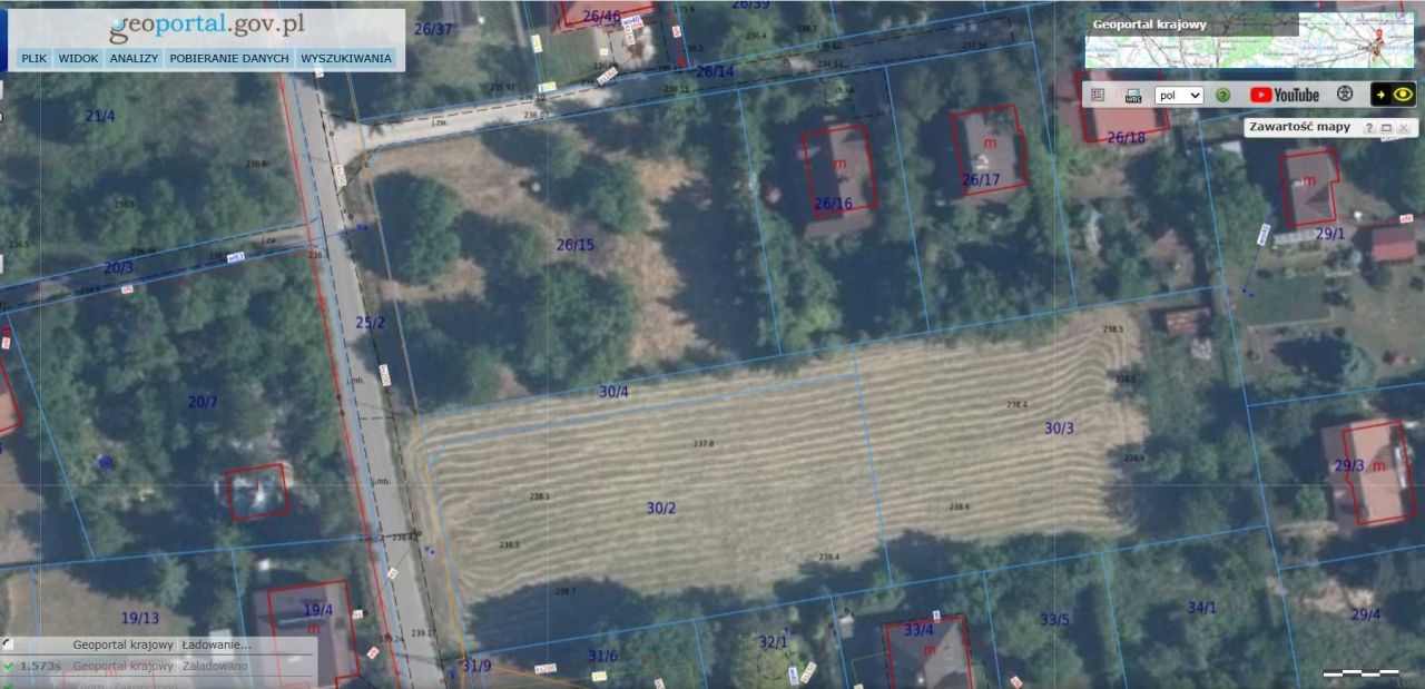 Działka budowlana Zabierzów, ul. Mostowa