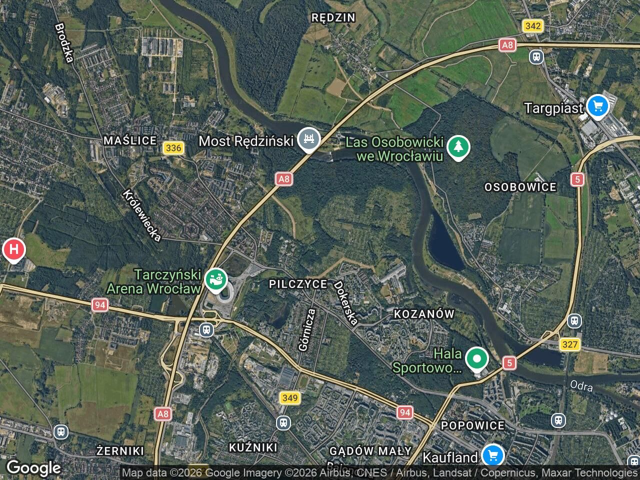 Działka rod Wrocław Pilczyce, ul. Nadrzeczna. Zdjęcie 1