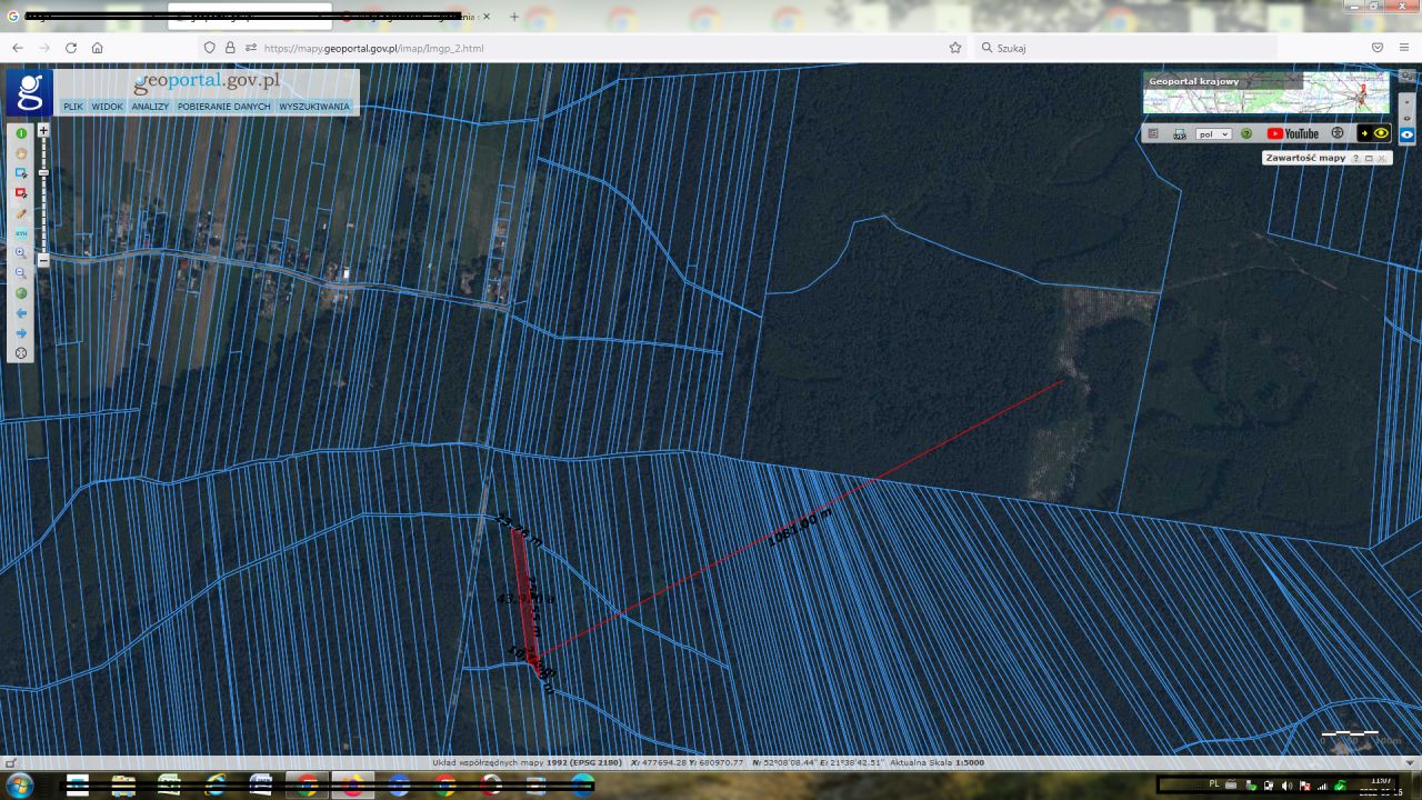 Działka leśna Strugi Krzywickie. Zdjęcie 4